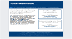 Desktop Screenshot of alcoholics-anonymous-berlin.de